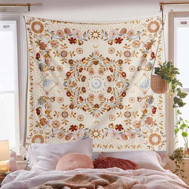 Botanisk Himmelsk Tapestry