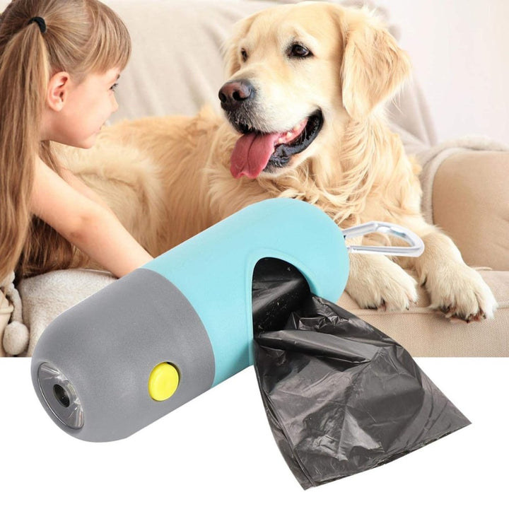 BrightPaws • LED-ljus Hundavfallspåsar Dispenser