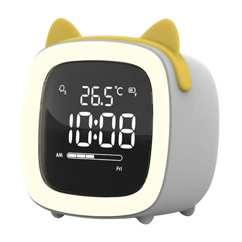 BunnyGlow - LED Väckarklocka – Nattljus med Digital Display &amp; Timer