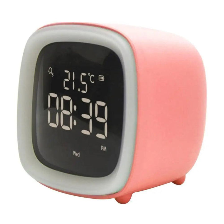 BunnyGlow - LED Väckarklocka – Nattljus med Digital Display &amp; Timer