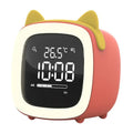 BunnyGlow - LED Väckarklocka – Nattljus med Digital Display & Timer