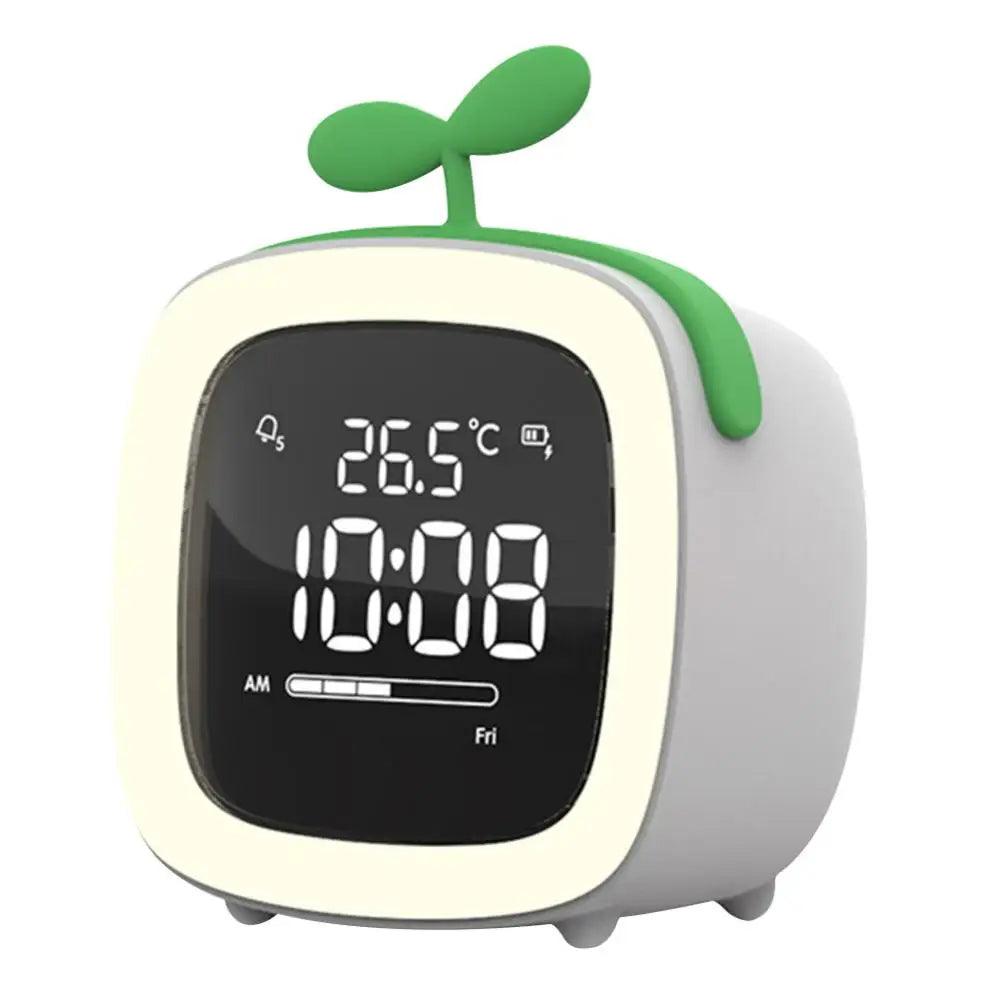 BunnyGlow - LED Väckarklocka – Nattljus med Digital Display &amp; Timer