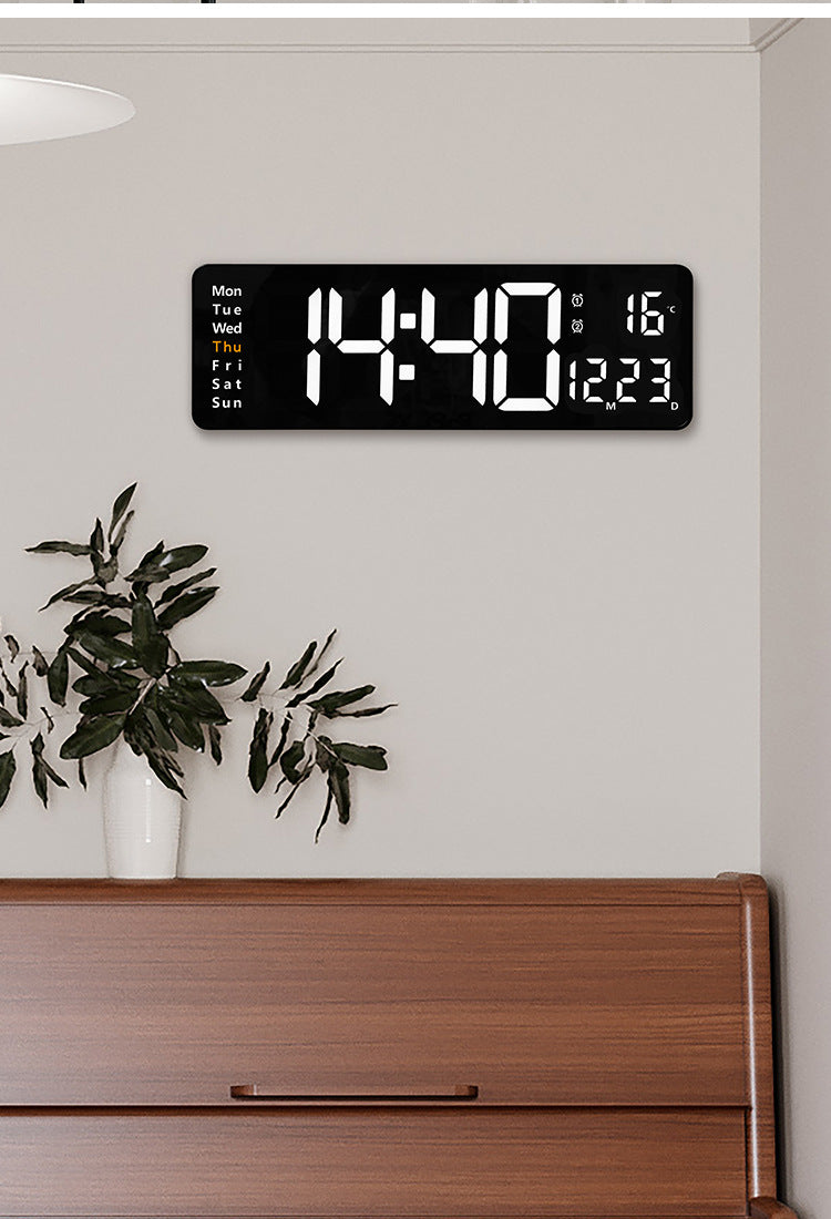 Nordisk Digital Klocka 16 Tum Display