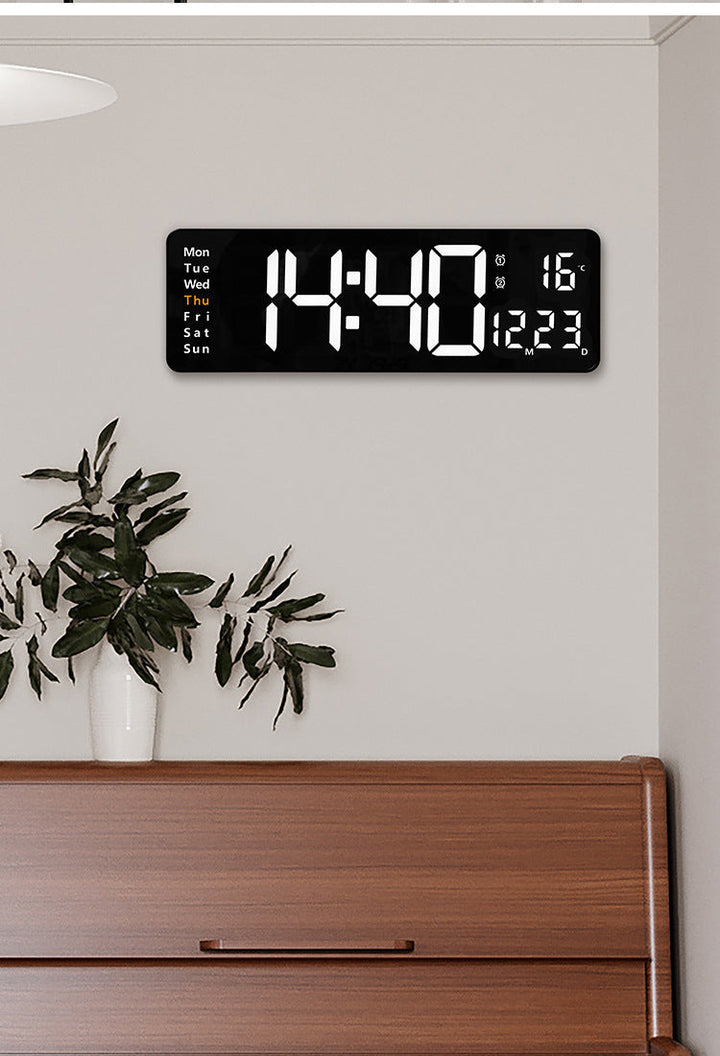 Nordisk Digital Klocka 16 Tum Display