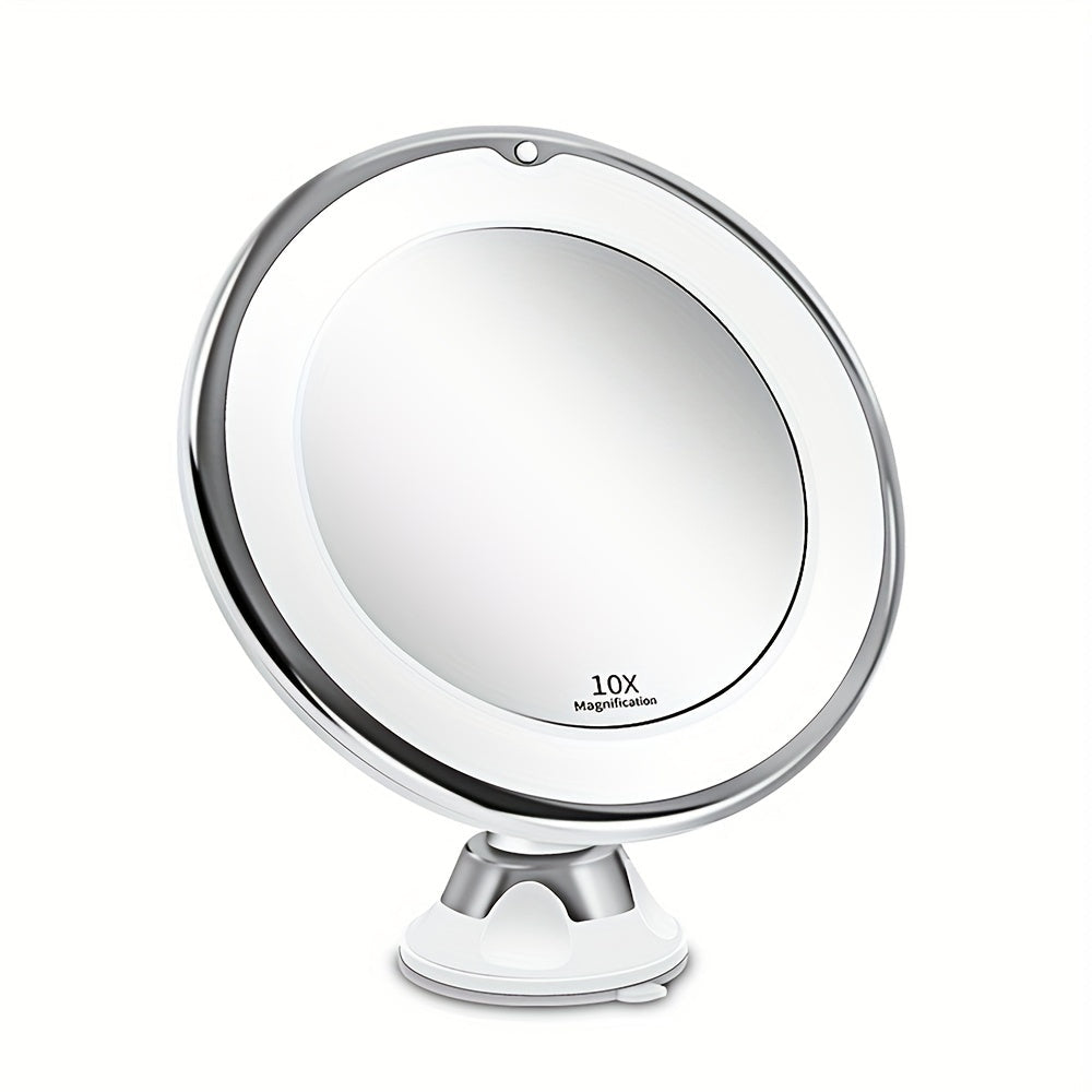 JESLED 10X – Rotera Makeup Spegel med Belysning