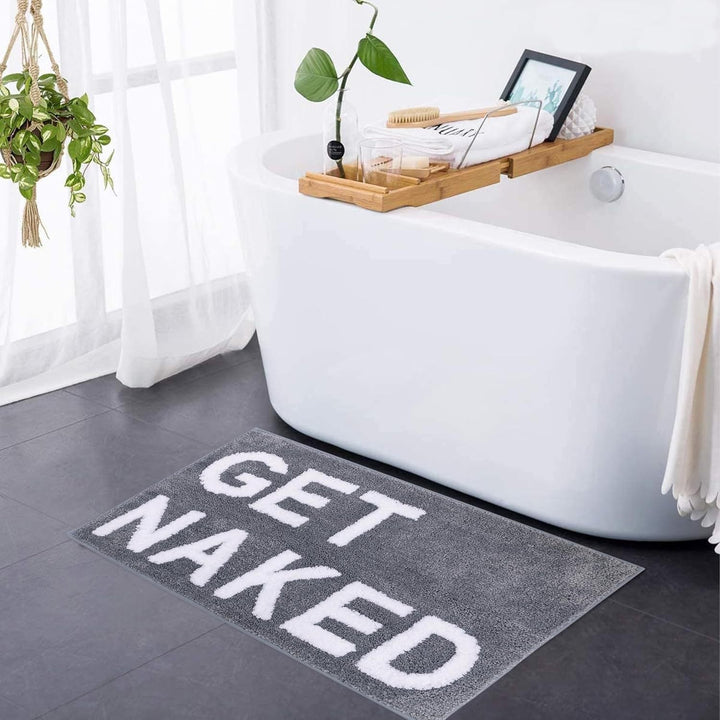 Get Naked Badmatta – Mjuk tuftad badrumsmatta