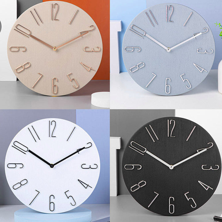 Enkel Minimalistisk Väggdekoration Klocka
