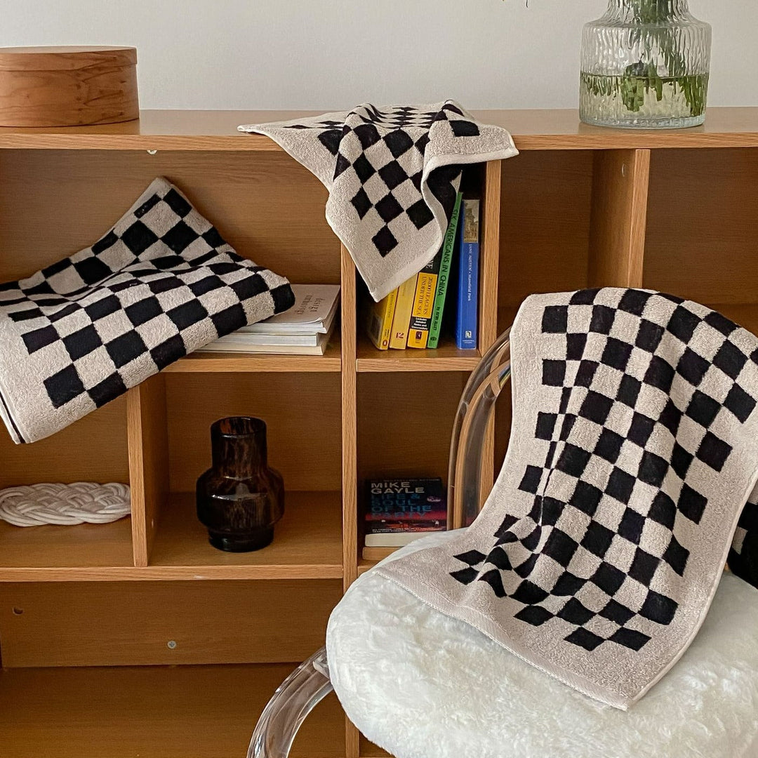 Checkerboard Plus Handdukssamling