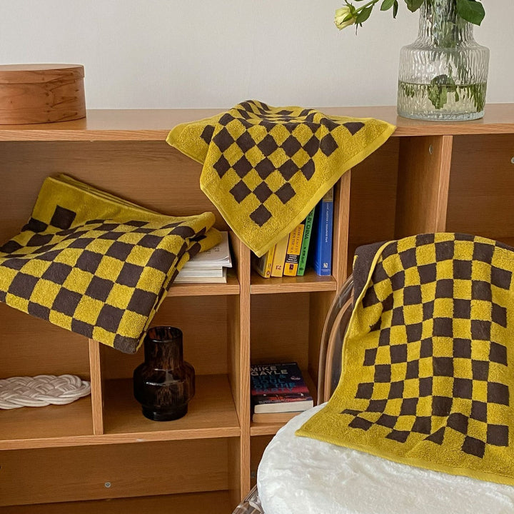 Checkerboard Plus Handdukssamling