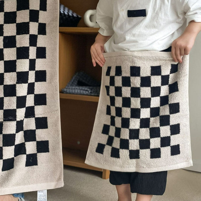 Checkerboard Plus Handdukssamling