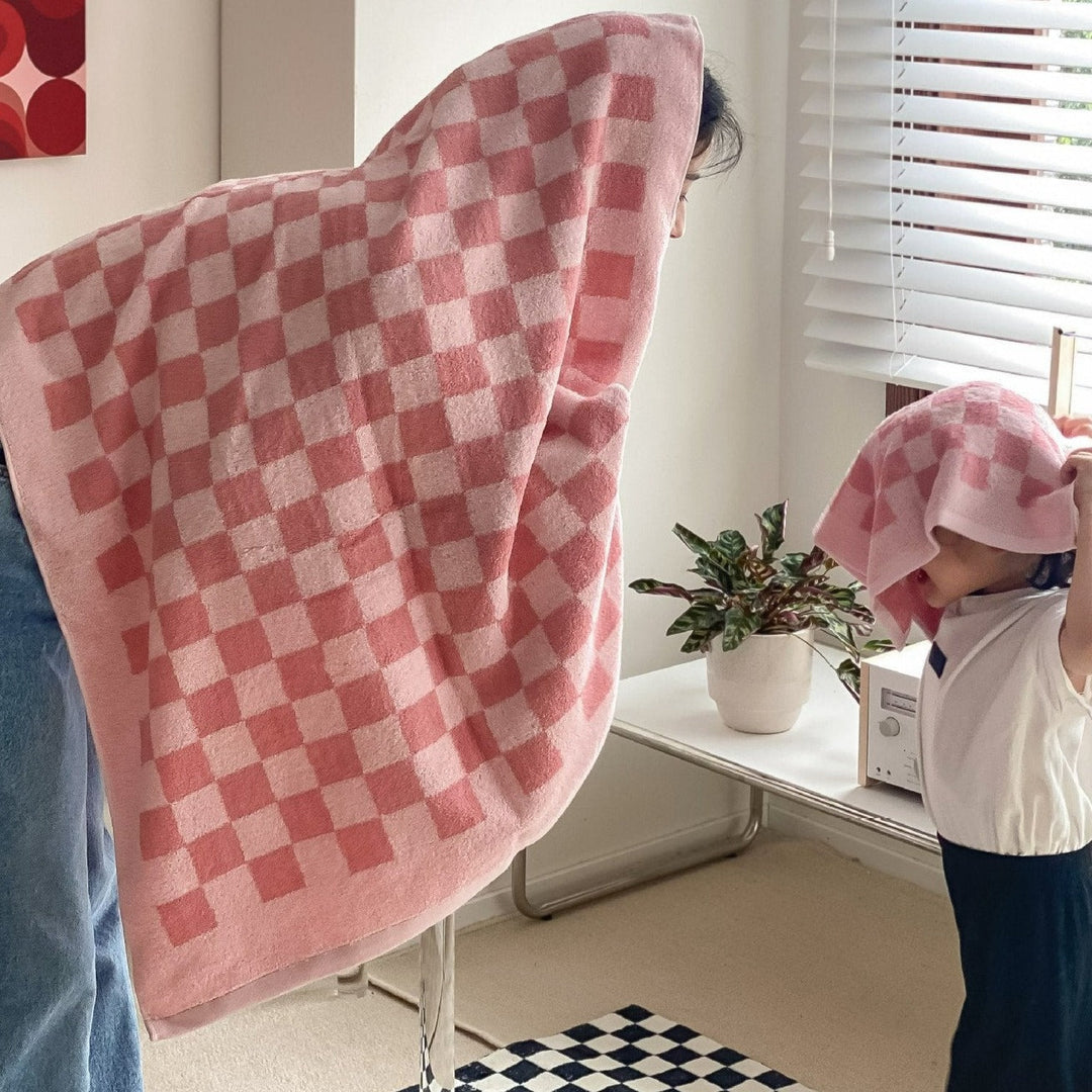 Checkerboard Plus Handdukssamling