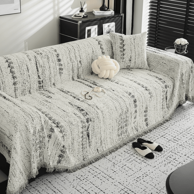 CHENILUX – Elegant Chenille Sofföverdrag för Skydd & Stil