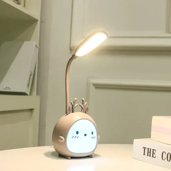 Barnens läslampa med ögonskydd och USB-nattljus - BrightBuddy