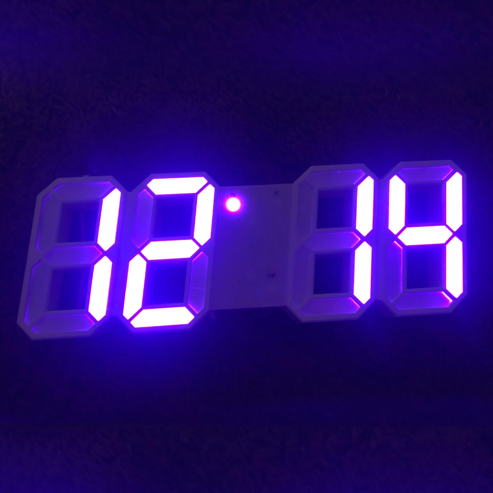 Digital LED Väckarklocka
