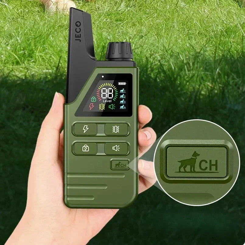 JECO – Professionell Hundträningshalsband | Anti-Bark &amp; Fjärrkontroll