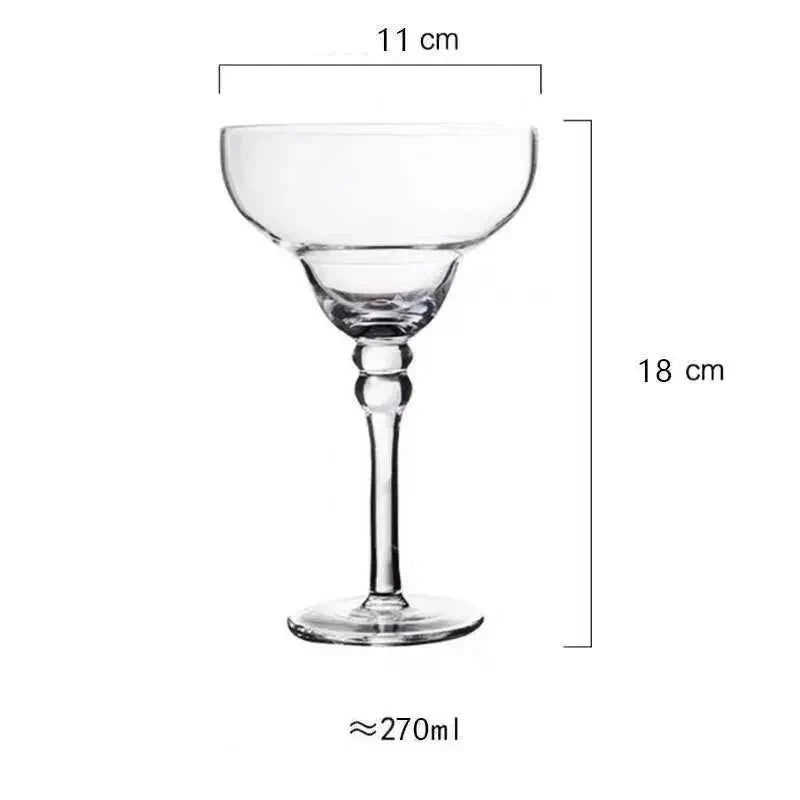 färgglad Margarita Cocktailglas