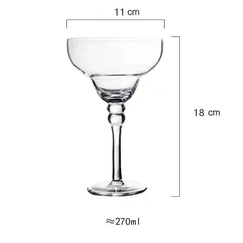färgglad Margarita Cocktailglas