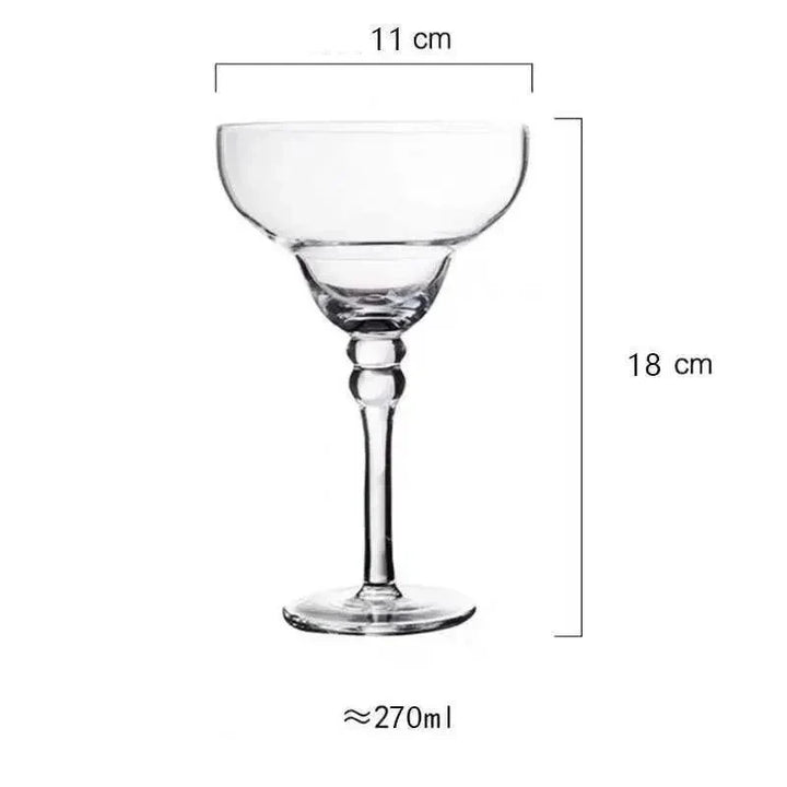 färgglad Margarita Cocktailglas