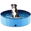 QUICKDIP Sommar – 80 cm Bärbar Hundbad och Kylmatta