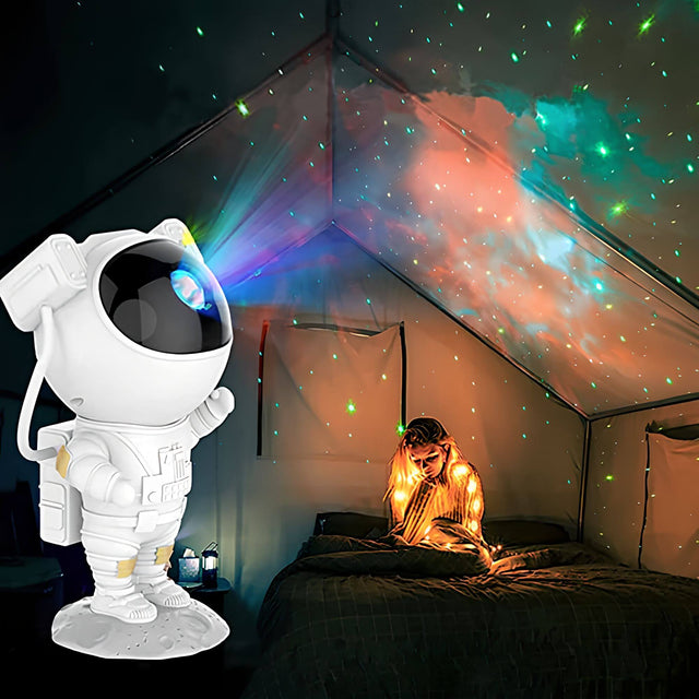 Stjärnprojektor Astronaut Galax Nattlampa