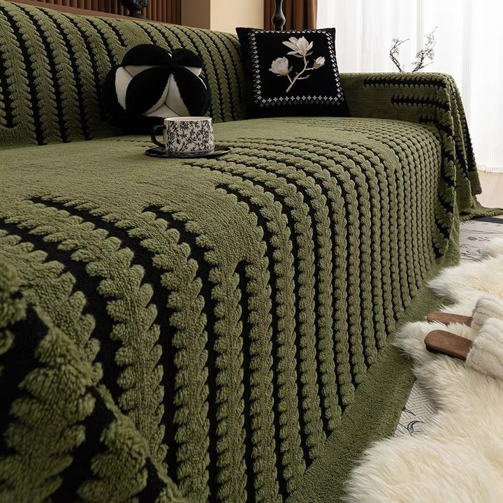 CouchGuard – Plush soffaöverdrag med halkfri baksida