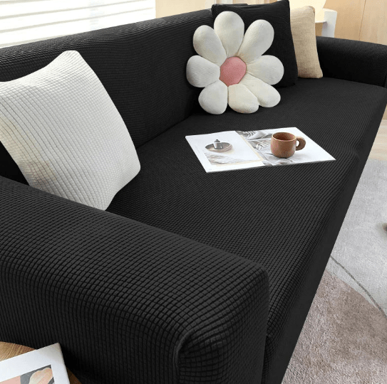 SNUGJACQ – Mjuk Jacquard Sofföverdrag med Antislip Passform