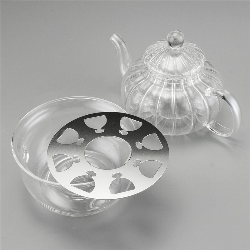 Kristallklar Glasteapot Set