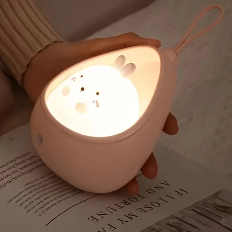 PurrLight – Söt djur nattlampa LED sänglampa för barn
