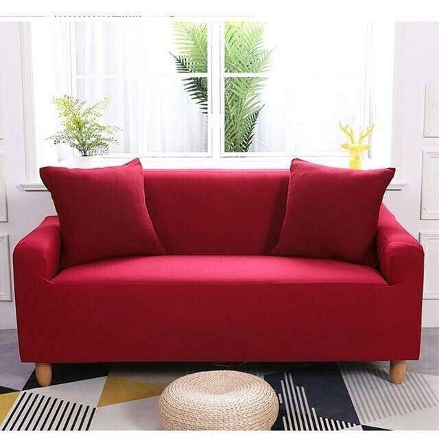 Magisk Sofföverdrag Stretchbart - Enfärgad (kudde ingår ej)