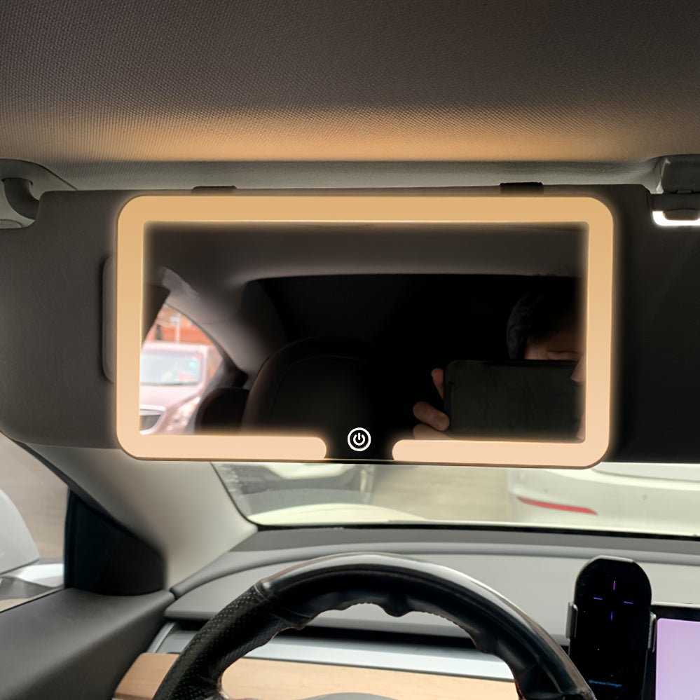 GlowMirror – Dimbar Makeup Spegel med USB Laddning
