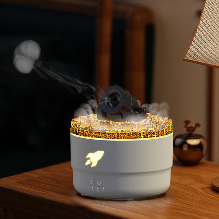 Aromadiffusor och Luftrenare med Nattljus - LavaGlow