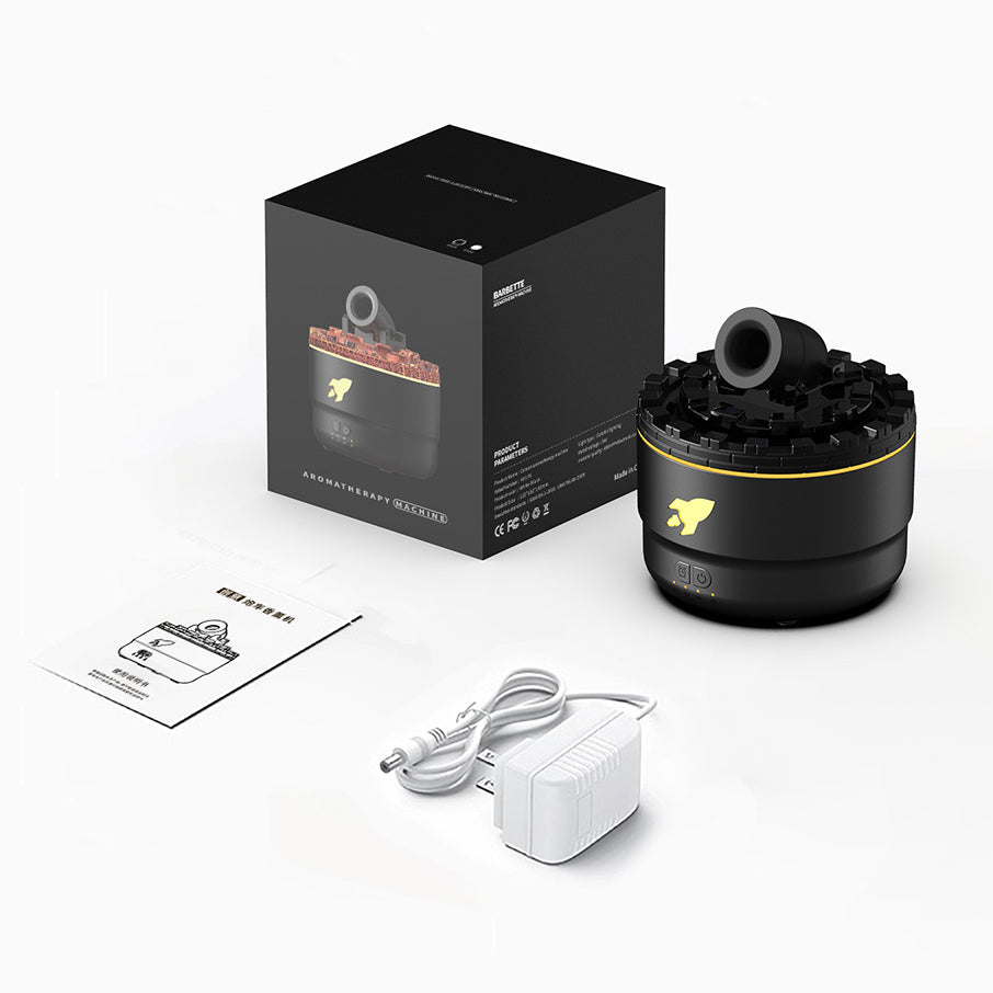 Aromadiffusor och Luftrenare med Nattljus - LavaGlow