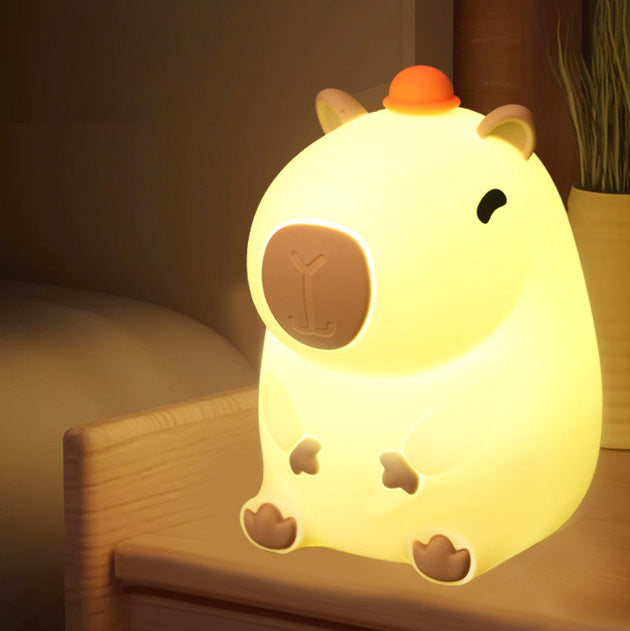Bedårande Capybara Nattlampa