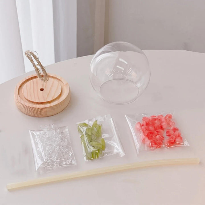 DIY Mini Tulpanblommor Nattlampor