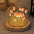 DIY Mini Tulpanblommor Nattlampor