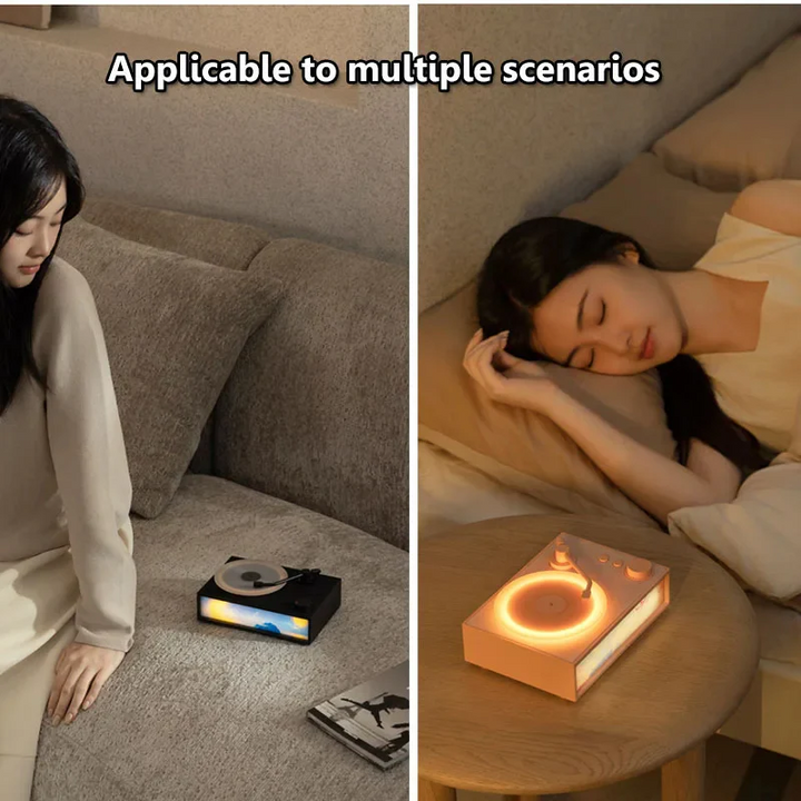 Aromaterapi Bluetooth-högtalare med Nattlampa