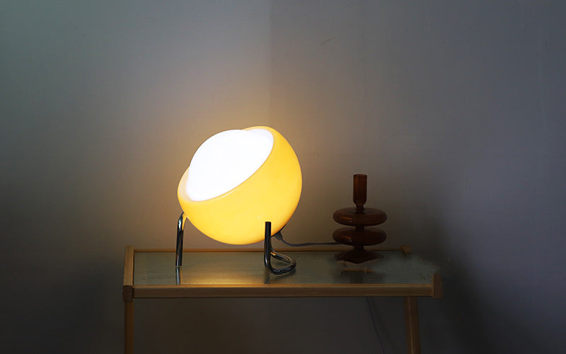 RETRO GLASBORDSLAMPA - AMBIENT NORDISK NATTLJUS