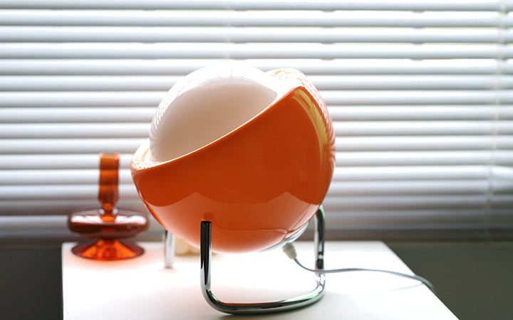 RETRO GLASBORDSLAMPA - AMBIENT NORDISK NATTLJUS