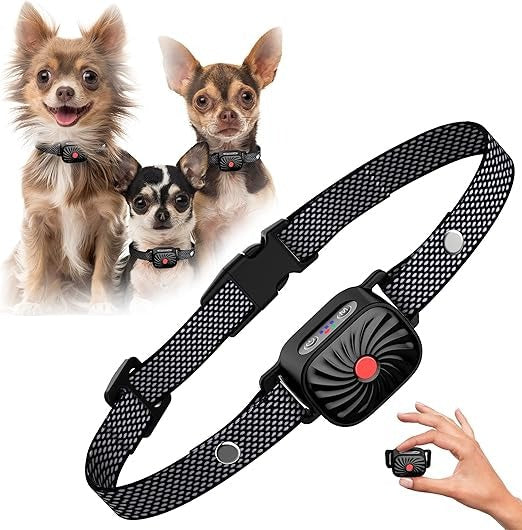 Justerbar Anti-Bark Halsband för Hundar | Human, Bekväm &amp; Effektiv Barkkontroll Enhet för Små till Stora Raser