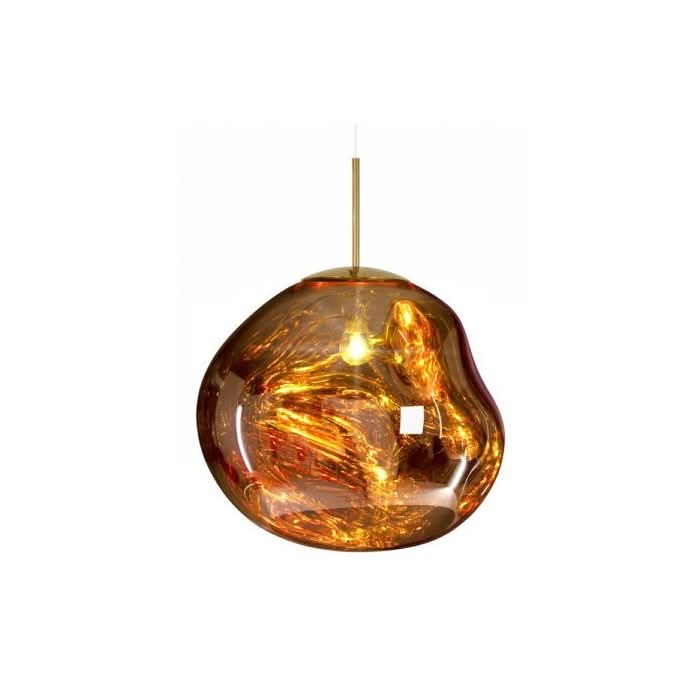 Dynamisk Akryl LED Taklampa med Spegelfinish