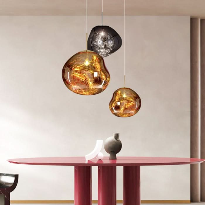 Dynamisk Akryl LED Taklampa med Spegelfinish