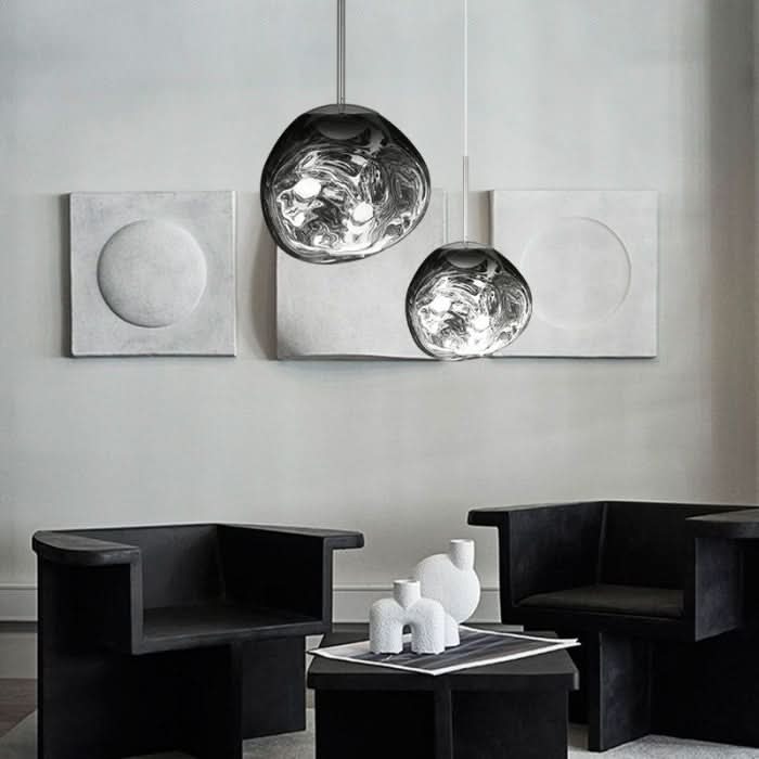 Dynamisk Akryl LED Taklampa med Spegelfinish