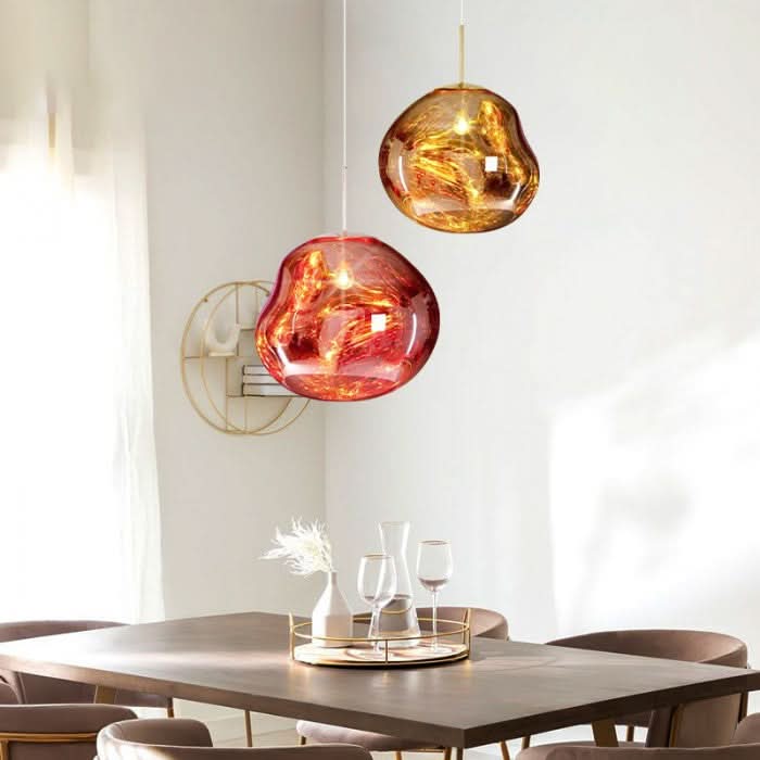 Dynamisk Akryl LED Taklampa med Spegelfinish