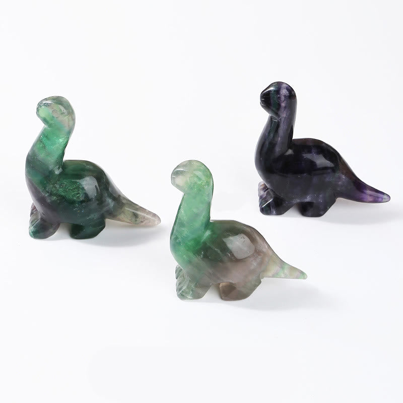 2,5 tum Kristall Dinosaur Hemdekoration Ädelsten Dekor