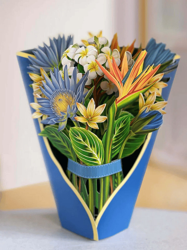 Plast Pop-up Blomma | Inkl. Gratis Presentkort - Rättvis
