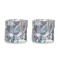 Elegant Glacier Ripple Whiskyglas