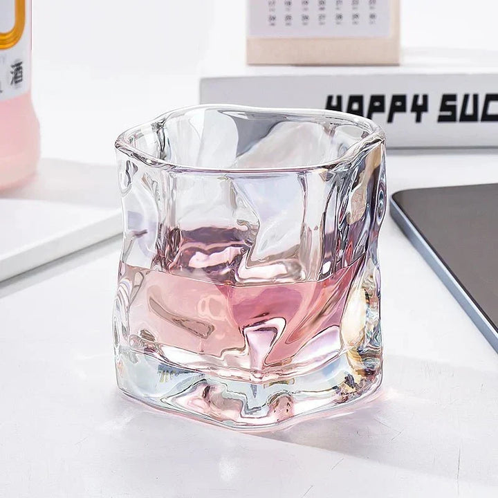 Elegant Glacier Ripple Whiskyglas