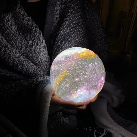 SterrenGlans Galaxlampa – LED Nattlampa med Touchkontroll |