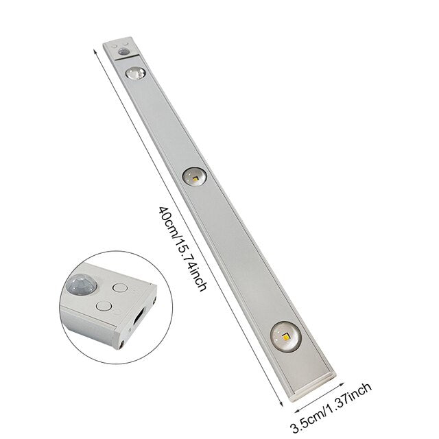 Trådlösa Smart LED-lampor med Rörelsesensor | Uppladdningsbar och energieffektiv belysning för alla rum