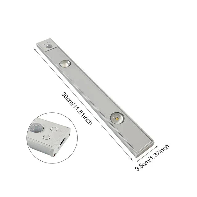 Trådlösa Smart LED-lampor med Rörelsesensor | Uppladdningsbar och energieffektiv belysning för alla rum